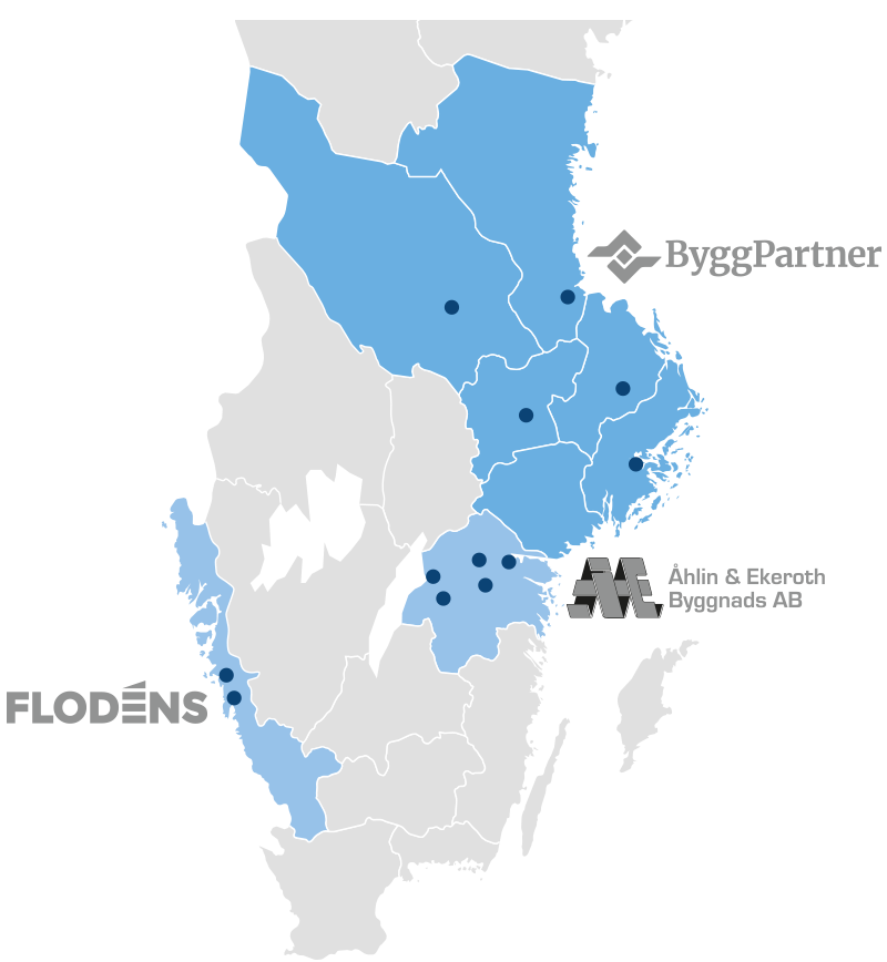 ByggPartnerGruppen karta_